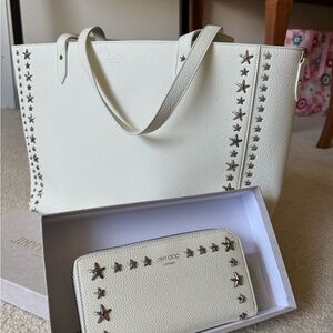Jimmy Choo Tote bag and Wallet Set